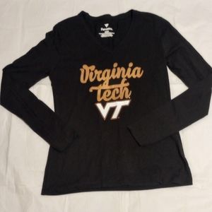 Virginia Tech Hokies long sleeve by Fanatic size Women's small.